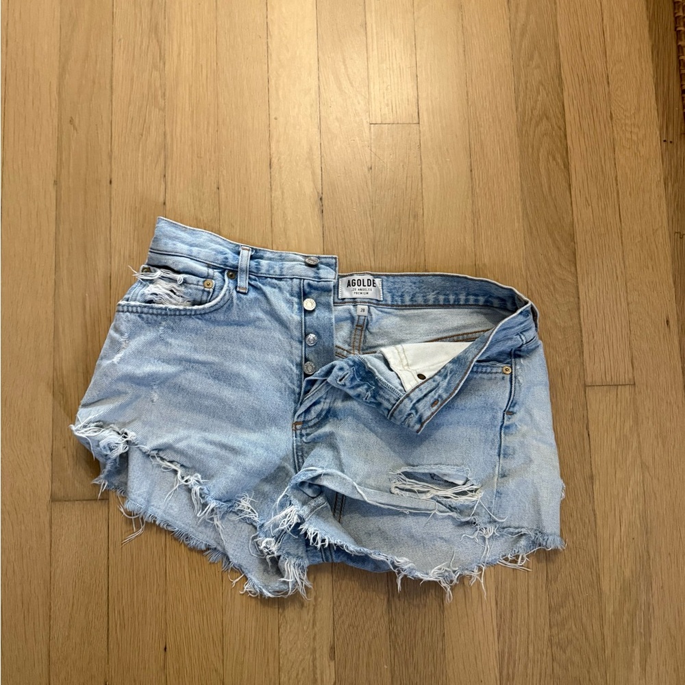 Agolde Parker shorts, vintage cutoff